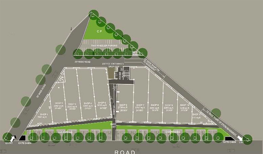 Master Plan of Suryan Monolith in Sargasan, Gandhinagar - Image 353461