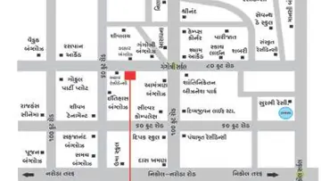Location of Swastik Meridian One - Image 353465
