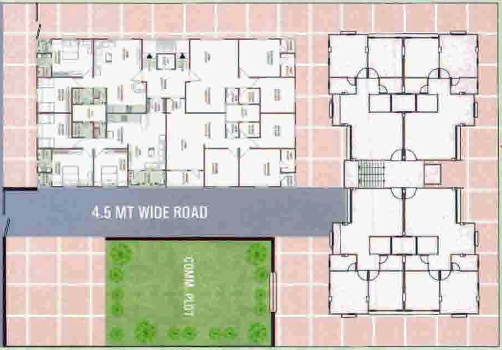Master Plan of Aatman Weaver Nest in New Karelibaug, Vadodara - Image 353783