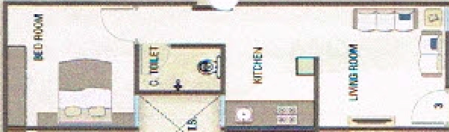 1 BHK Flat in Yogi Uma Avenue in Dandia Bazar, Vadodara - Image 891264