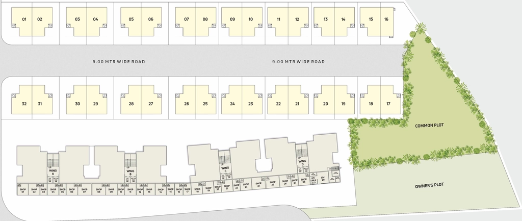 Master Plan of Landmark Westgate Nobella in Undera, Vadodara - Image 353823
