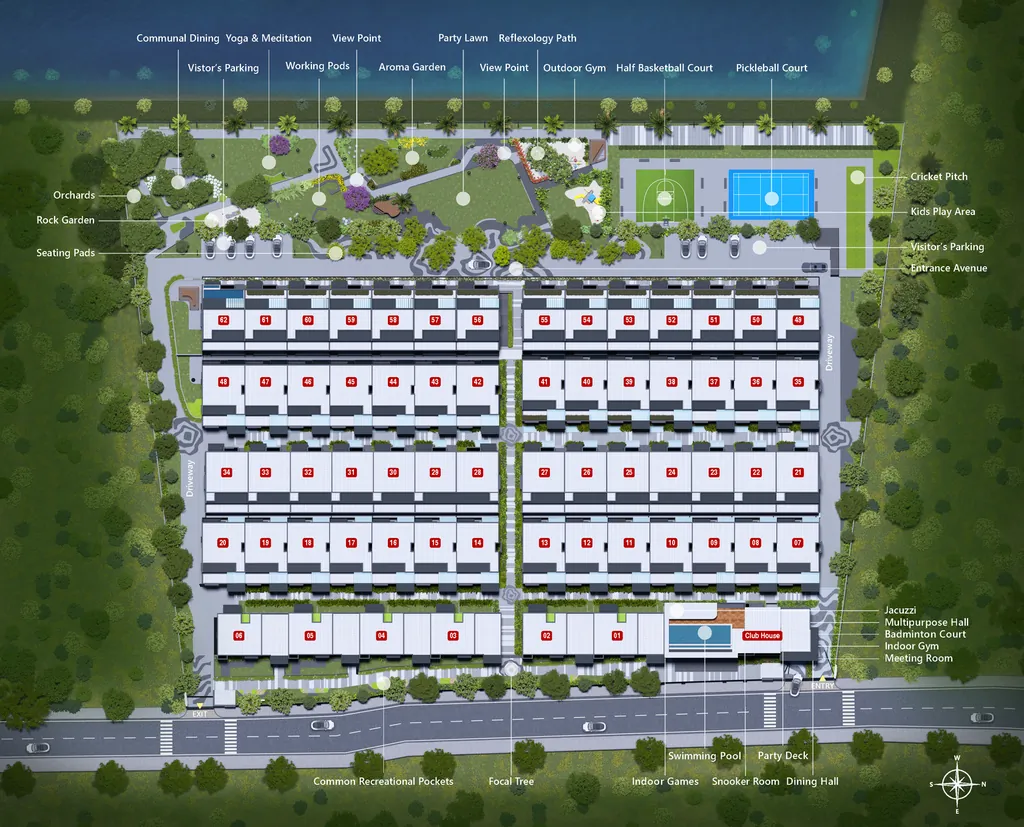 Master Plan of Rainbow Mayfair in Anekal, Bangalore - Image 353912