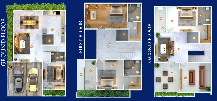 4 BHK House/Villa in Sai Sapphire in KR Puram, Bangalore - Image 891310