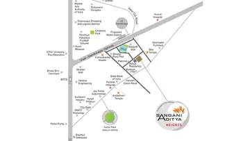 Location of Sangani Aditya Heights - Image 354260