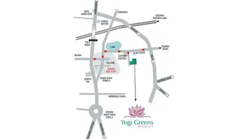 Location of Yogi Greens Residency Phase 3 - Image 353975