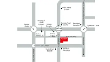 Location of Shrushti Yogi Shrushti Heights - Image 353991