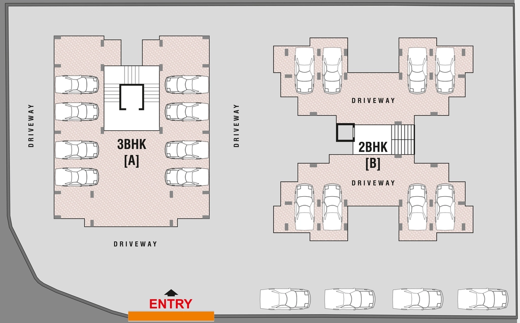 Master Plan of Shrushti Yogi Shrushti Heights in Manjalpur, Vadodara - Image 353993