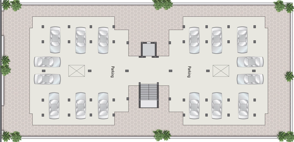 Master Plan of Uma Yogiraj Dreams in Alkapuri, Vadodara - Image 354002