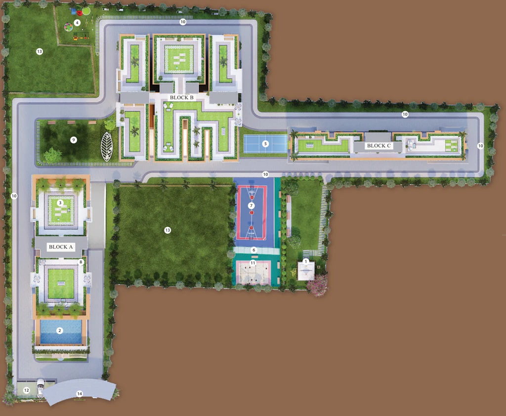 Master Plan of Vashundhara Mansion in Danapur, Patna - Image 354413