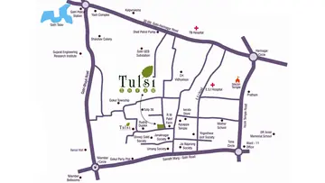 Location of Krinal Tulsi Shyam - Image 354113