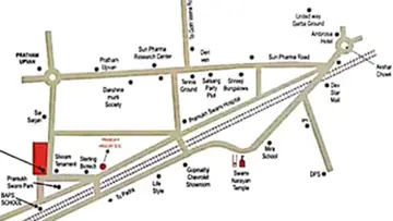 Location of Aayush Vaibhav Residency - Image 354186