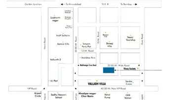 Location of Prabhuji Vallabh Bunglows - Image 354227