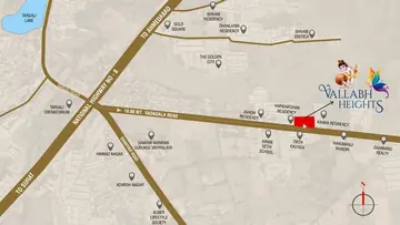 Location of Kanha Vallabh Heights - Image 354234