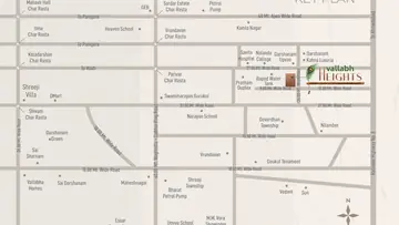 Location of Shreenath Vallabh Heights - Image 354245