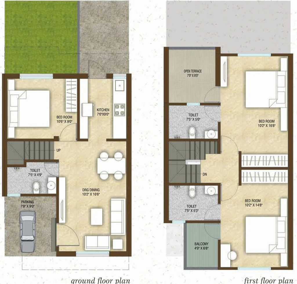 3 BHK House/Villa in Vedant Vallabh Vatika 2 in Kalali, Vadodara - Image 891481