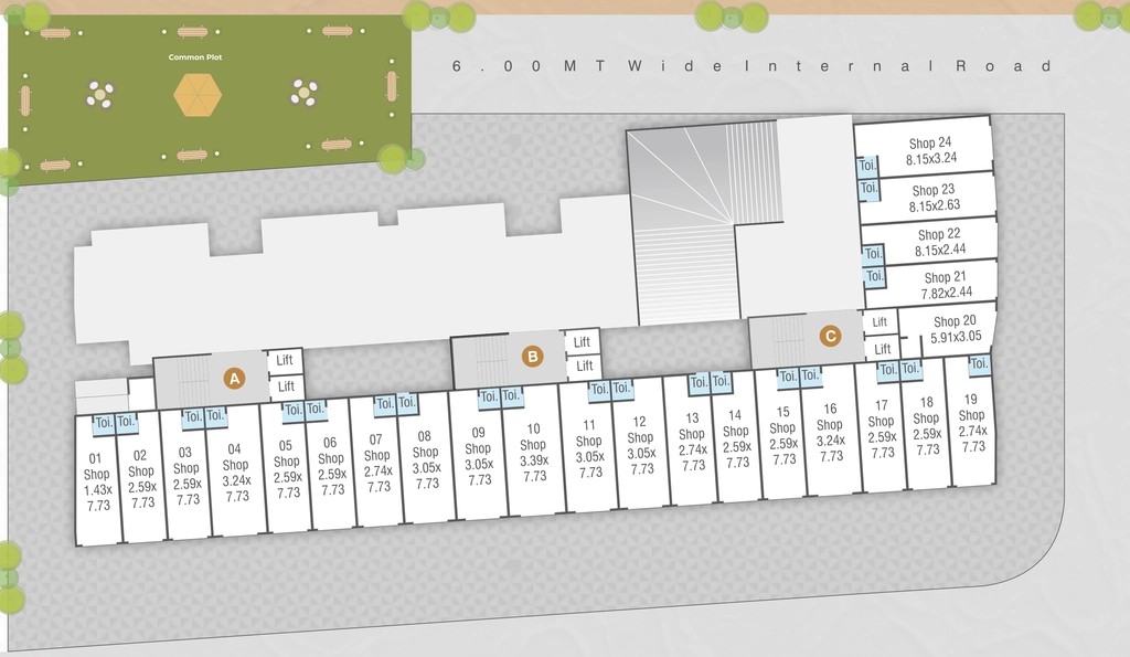 Master Plan of Shree Vatsalya Homes in Waghodia Road, Vadodara - Image 354443