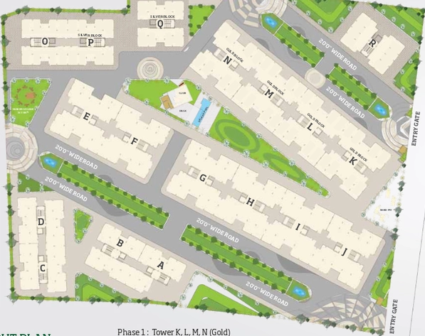 Master Plan of Pawan Viram 3 in Makarpura, Vadodara - Image 354475