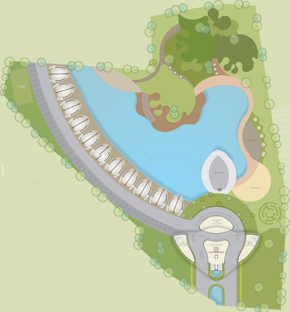 Master Plan of Pawan Vicenza Cloud 9 in Kalali, Vadodara - Image 354582