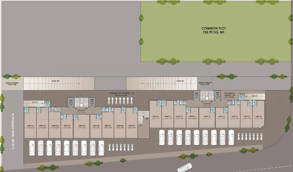 Master Plan of D G Vivanta in Bhayli, Vadodara - Image 354642