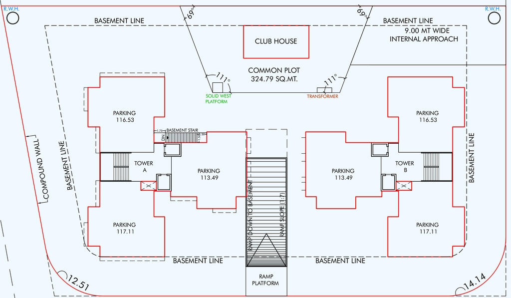 Master Plan of Daxon VR Skyline in Chhani, Vadodara - Image 354654