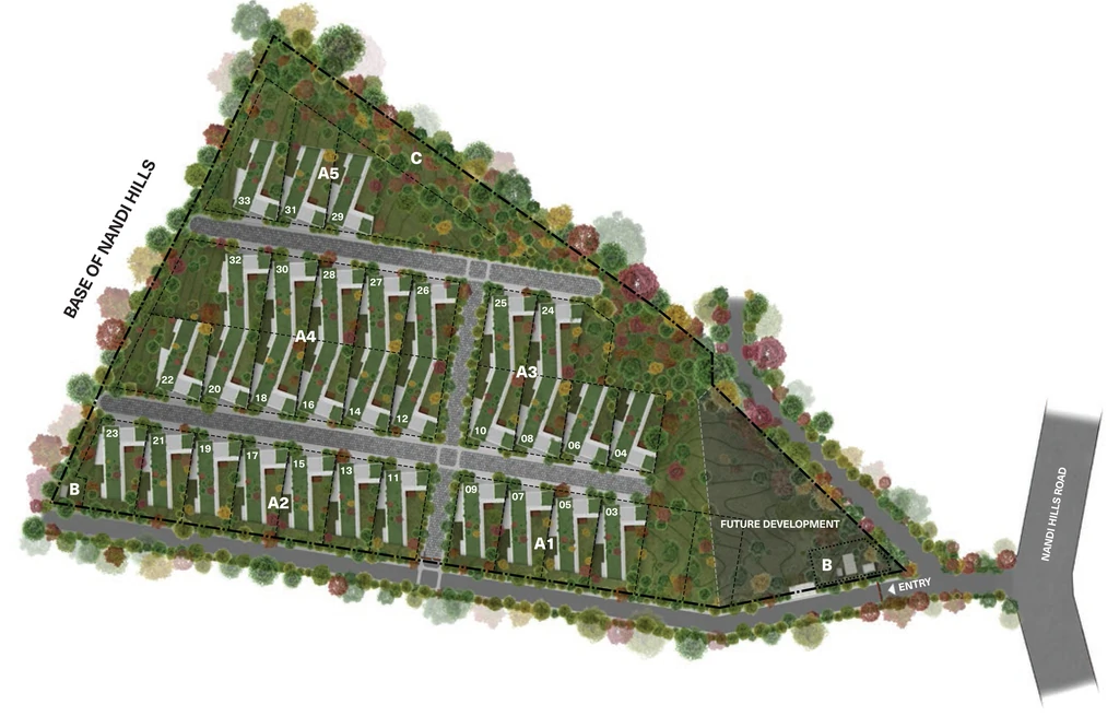 Master Plan of Total Environment Over The Rainbow in Nandi Hills, Bangalore - Image 354872