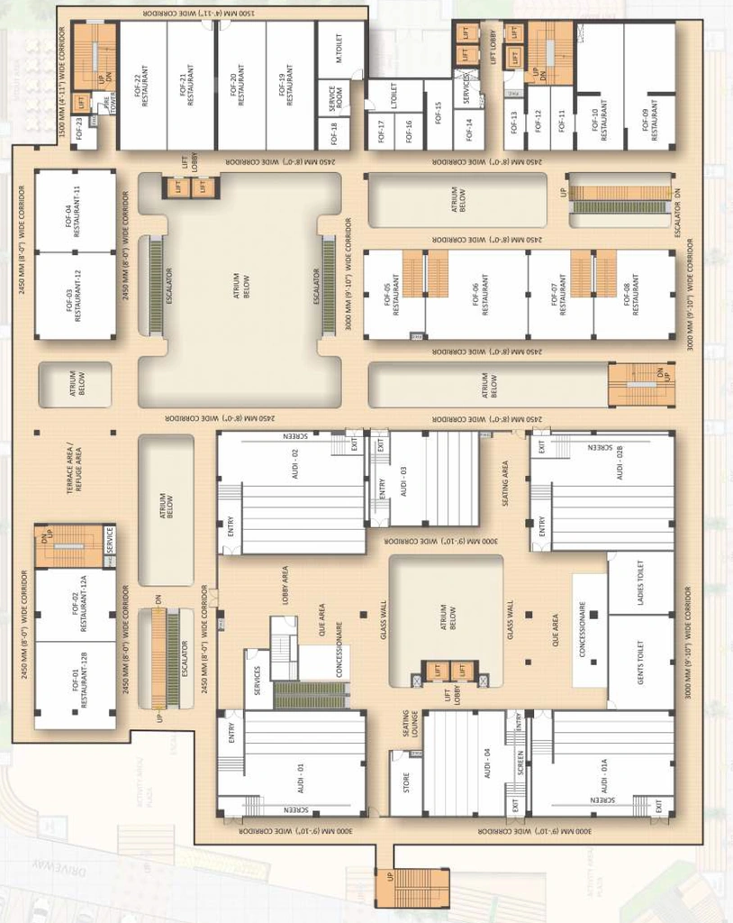 Floor Plan of Saya South X in Ecotech 12, Greater Noida - Image 366643