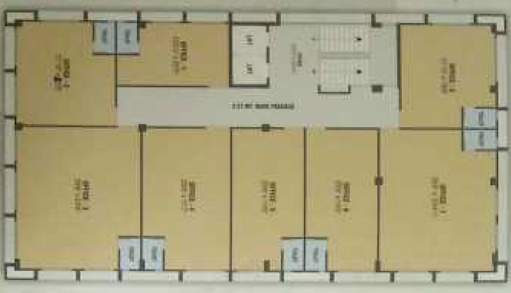 Floor Plan of Shalin Centrum in Sector 11, Gandhinagar - Image 355268