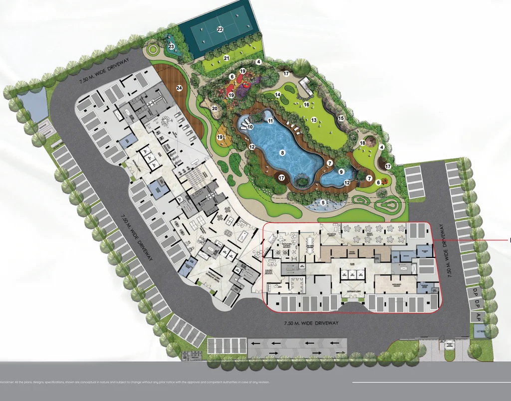 Master Plan of Acrerise Azure in Trisulia, Bhubaneswar - Image 355328