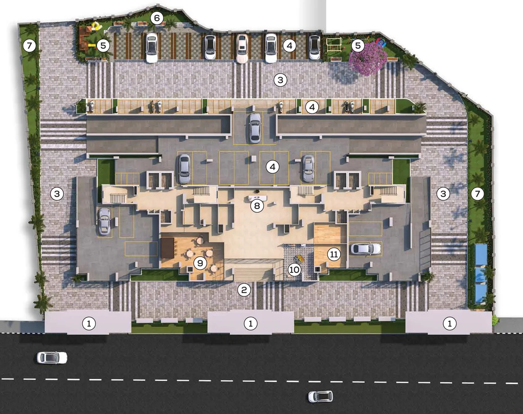 Master Plan of GLS Chandrama in Kharvela Nagar, Bhubaneswar - Image 355354