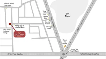 Location of Sahasara Aradhya Heights - Image 355492