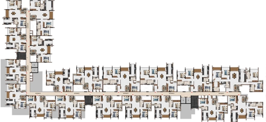 Floor Plan of Casagrand Reva in Pammal, Chennai - Image 355458