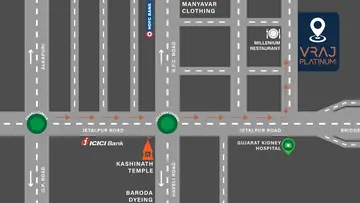 Location of Vardhaman Vraj Platinum - Image 355522