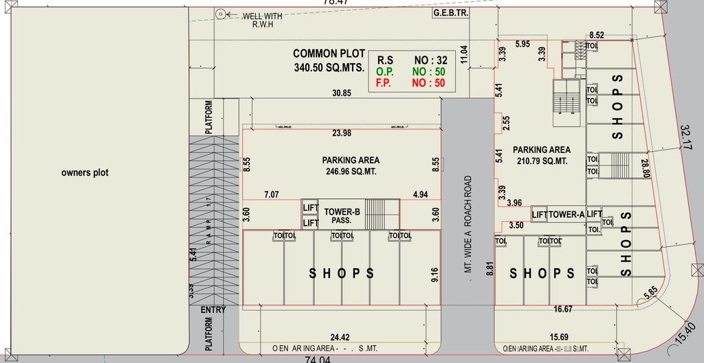 Master Plan of Vrundavan Vraj Residency in Jambuva, Vadodara - Image 355591