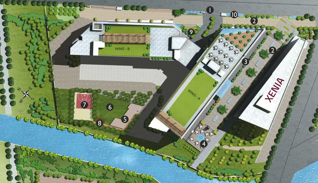 Master Plan of Kolte Patil Downtown Xenia in Kharadi, Pune - Image 358282