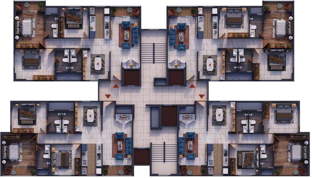 Floor Plan of Sonsy Euphonia in Patia, Bhubaneswar - Image 355632