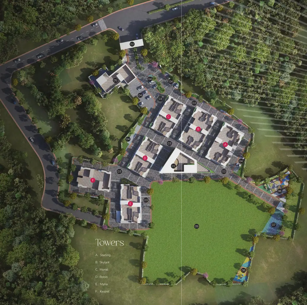 Master Plan of Sonsy Euphonia in Patia, Bhubaneswar - Image 355633