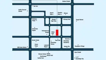 Location of Thakar Vraj Villa Tower A And B - Image 355638