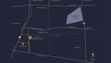 Location of Sobha Insignia - Image 355730