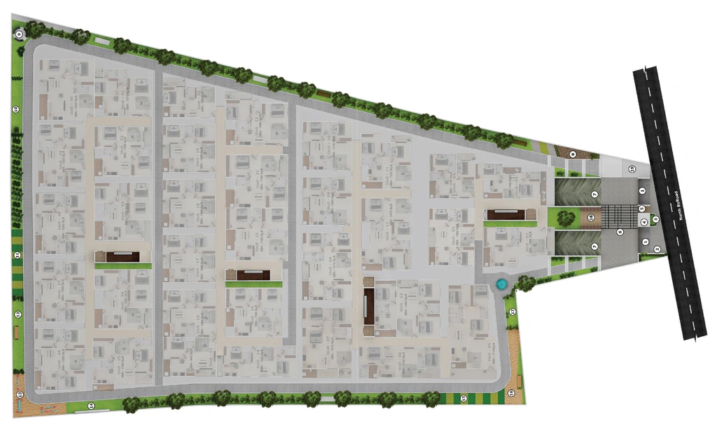 Master Plan of Sri Balaji Vaibhav in Bellandur, Bangalore - Image 355785