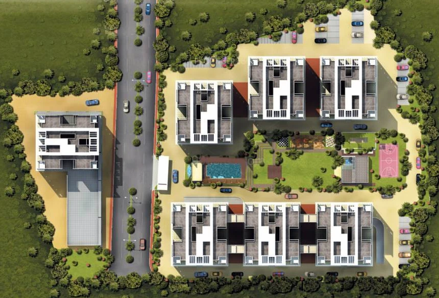 Master Plan of Alcon Renaissant in Kharadi, Pune - Image 358588