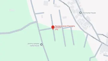 Location of Siri Venkateswara Nandanavanam Prasiddha - Image 355914