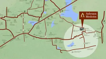 Location of Ashraya Meadows - Image 355958