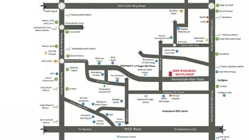 Location of BMR Bhoomika Mayflower - Image 355965