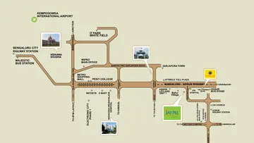 Location of Jay Pee Serenity - Image 355986