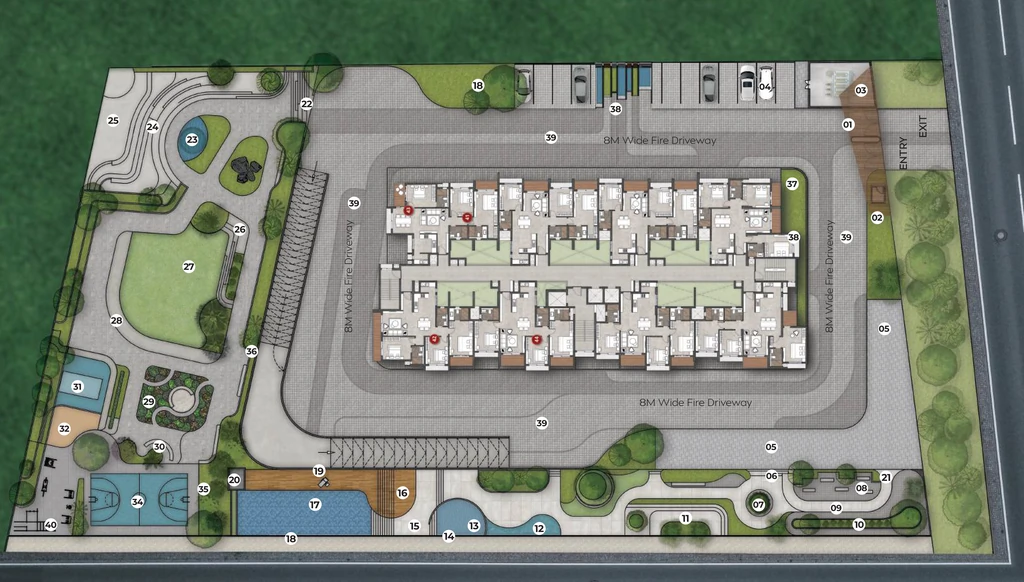 Master Plan of Signature Premier in Sarjapur, Bangalore - Image 356000