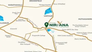Location of Sapthagiri Nirvana - Image 356042