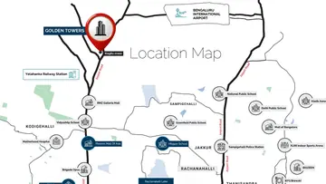 Location of SLV Golden Towers - Image 356138