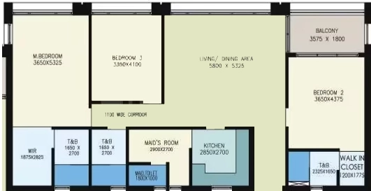 3 BHK Flat in Urbana New Towers in EM Bypass, Kolkata - Image 903971