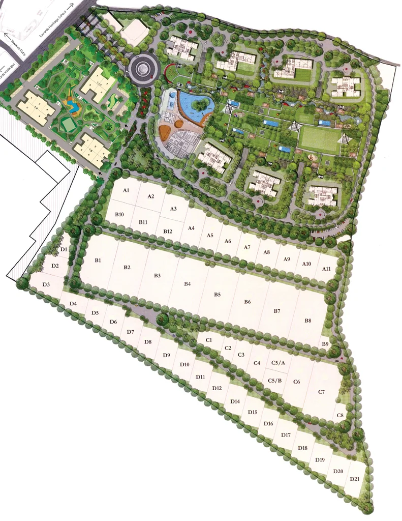 Master Plan of Urbana New Towers in EM Bypass, Kolkata - Image 371174
