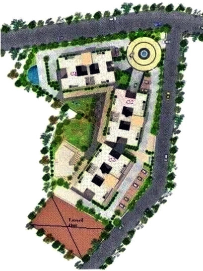 Master Plan of BU Bhandari Colonnade in Kharadi, Pune - Image 358740